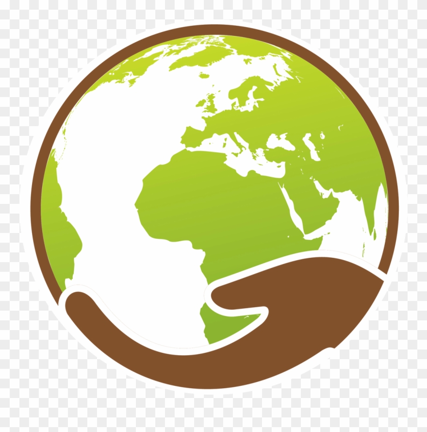 Earth In Your Hand Cropped Clipart