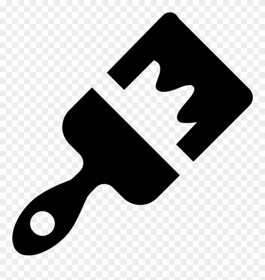 Paint Brush Icon Png Clipart