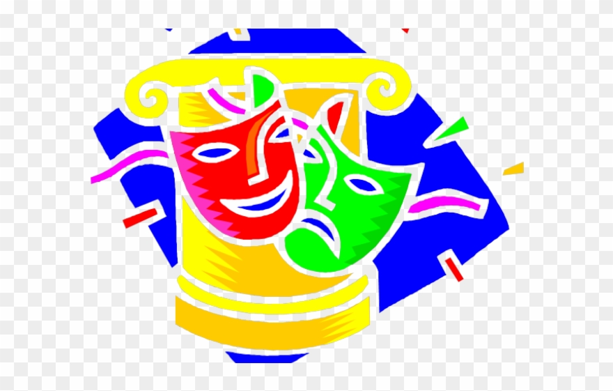 Mask Clipart Performing Art - Png Download