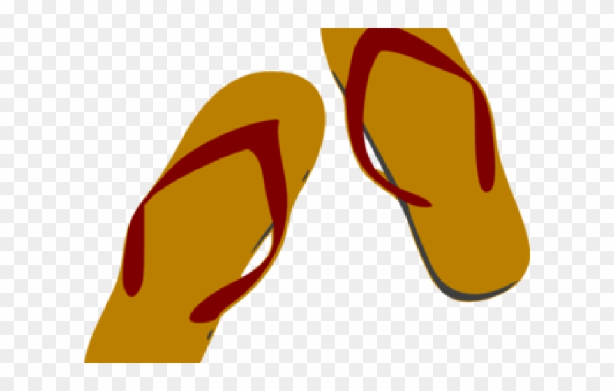 Sandal Clipart Flip Flop - Png Download