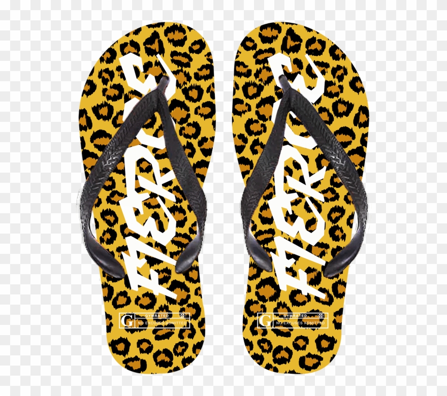“fierce” Flip Flops Clipart