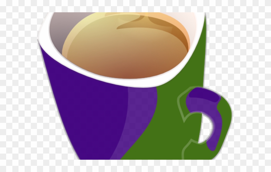 Cup Clipart Green Coffee - Png Download