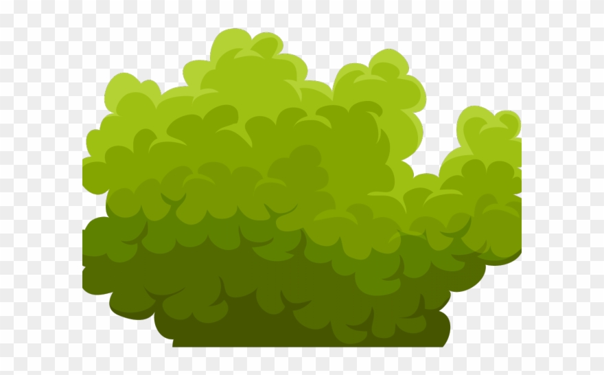 Bushes Clipart Cartoon - Png Download