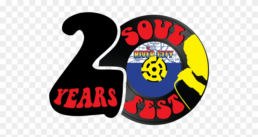River City Soul Fest 20th Anniversary Clipart