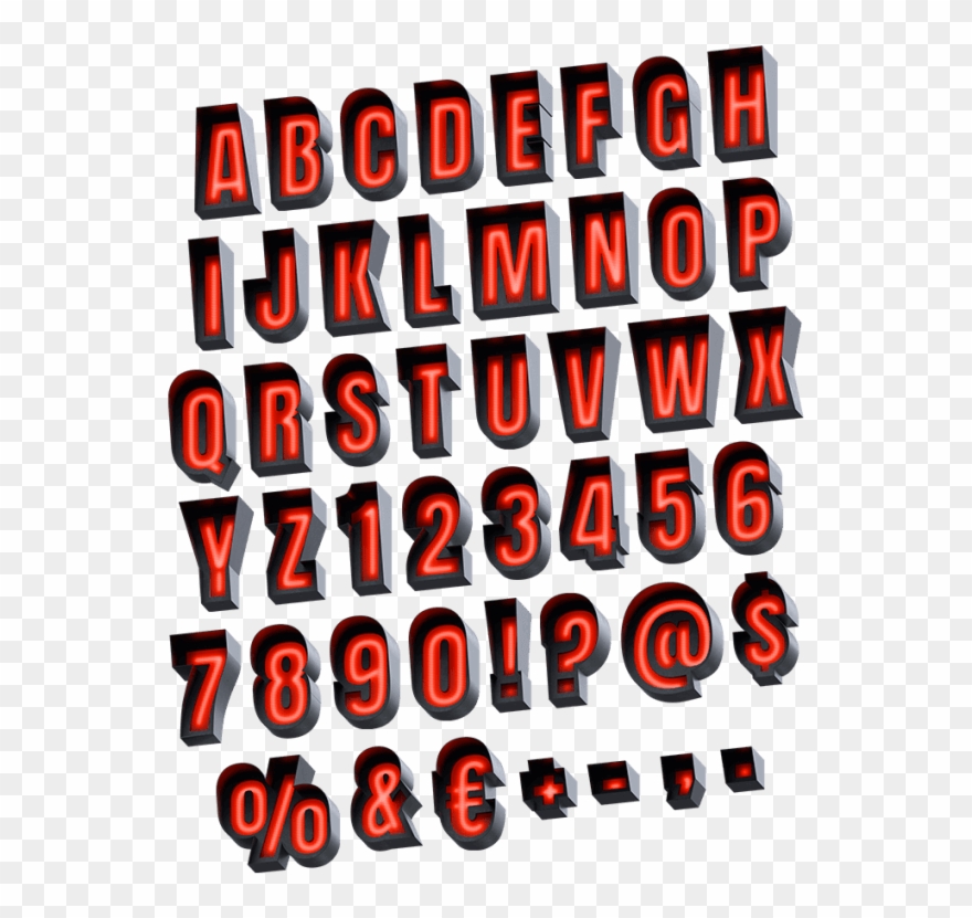 Traffic Light Red Typeface Clipart