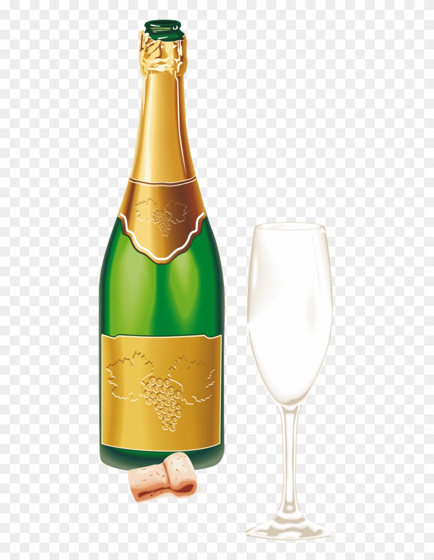 Free Png Sparkling Wine From A Bottle Png Images Transparent Clipart