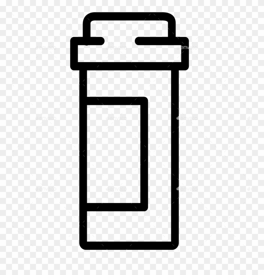 20 Medicine Drugs Pills Line Icon Clipart