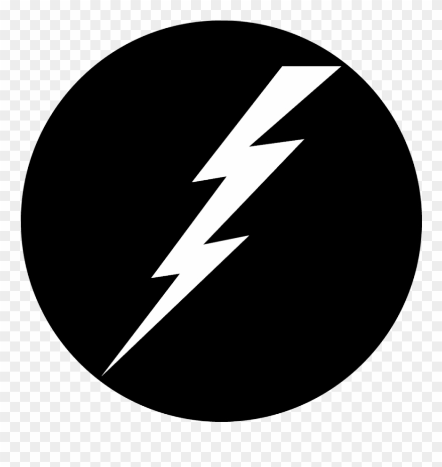 Free Png Download Lightning Bolt Icon White Png Images Clipart