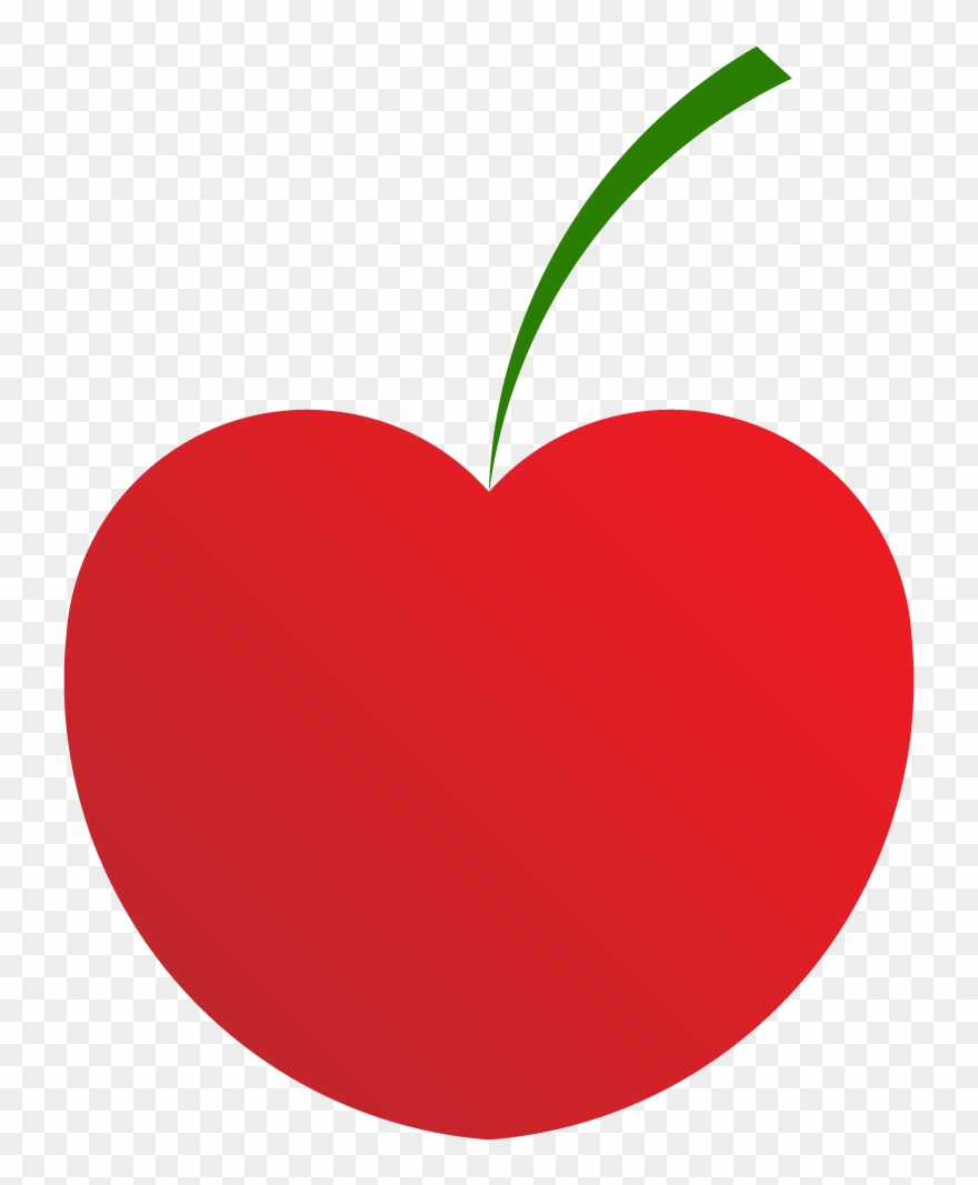 Cherry Heart Clipart