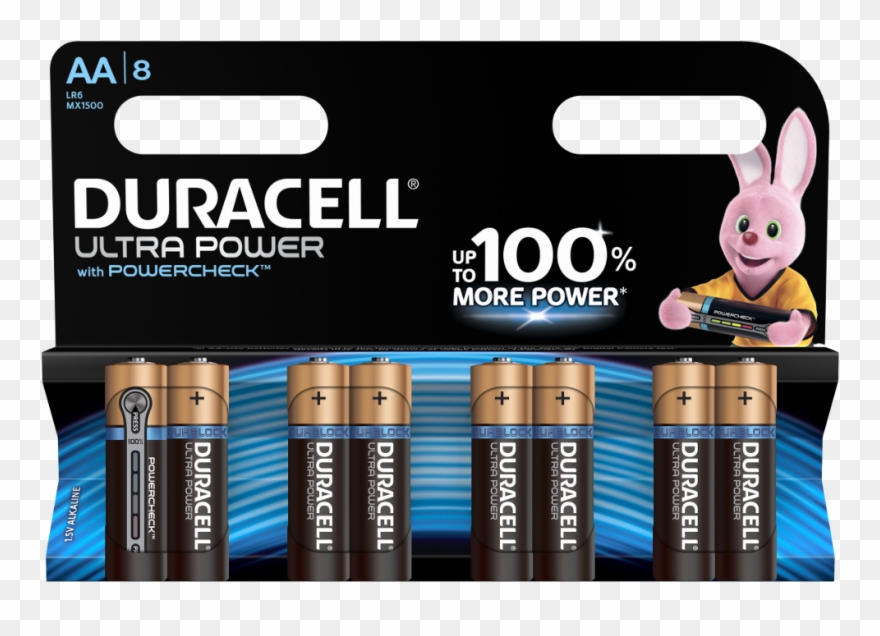 Ultra Power Alkaline Aa Batteries Clipart