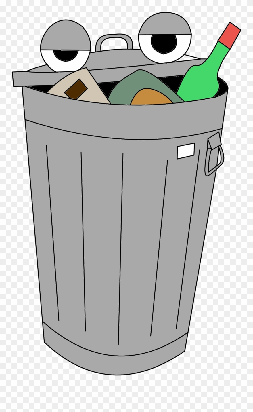 Trash Man Clip Art - Png Download