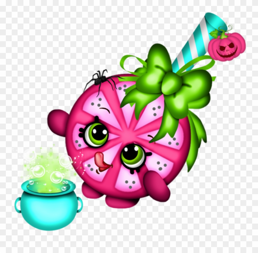 Halloween Cute Candy Trickortreat Cauldron Magic Pink Clipart