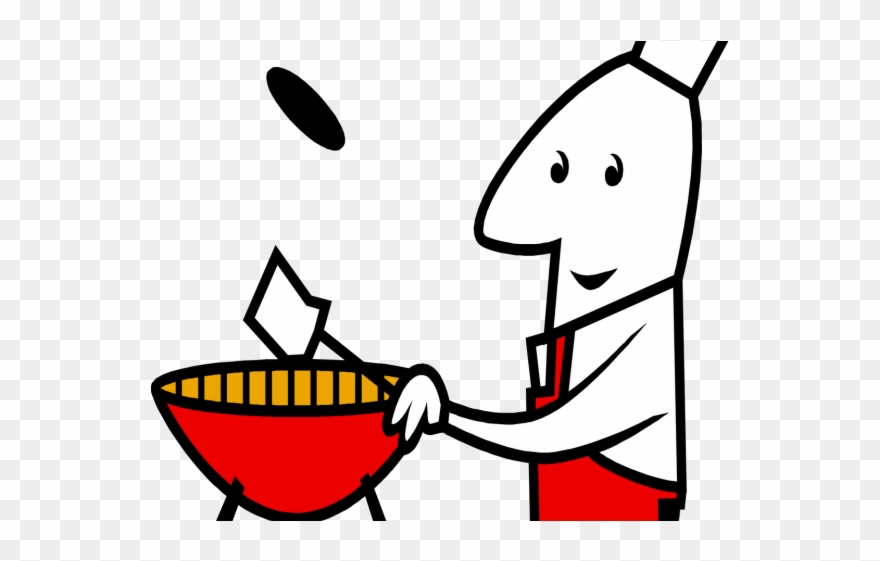 Grill Clipart Staff Bbq - Png Download