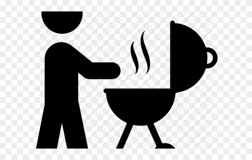 Grill Clipart Silhouette - Png Download