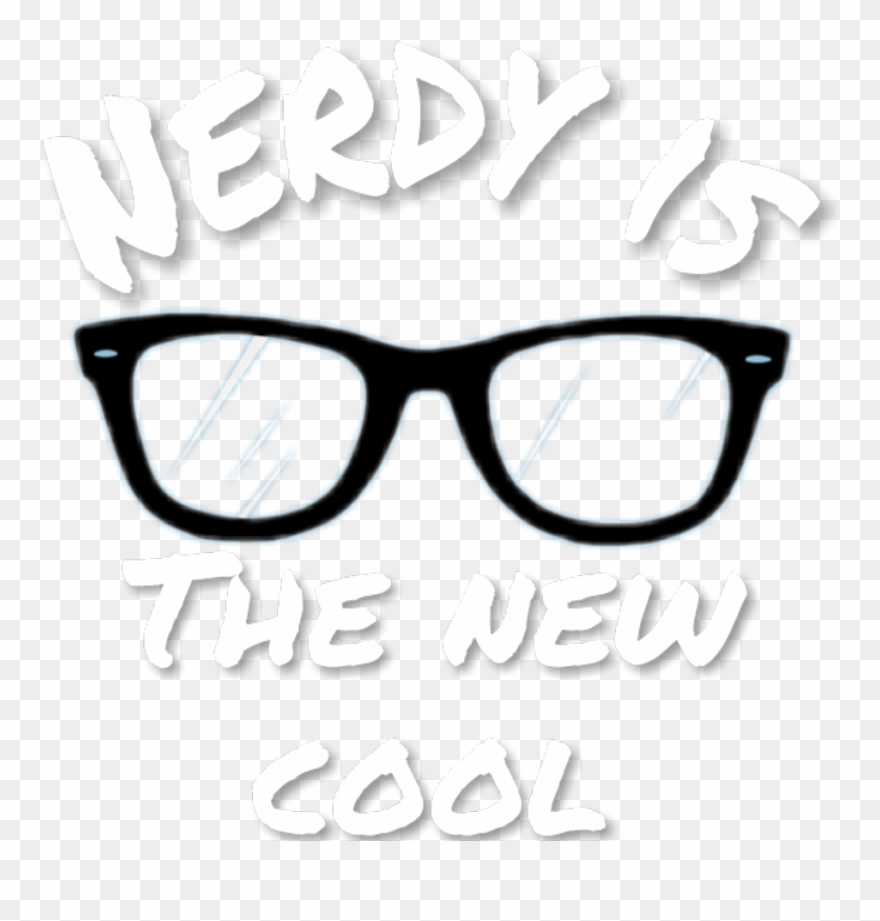 Nerd Glasses Clip Art - Png Download