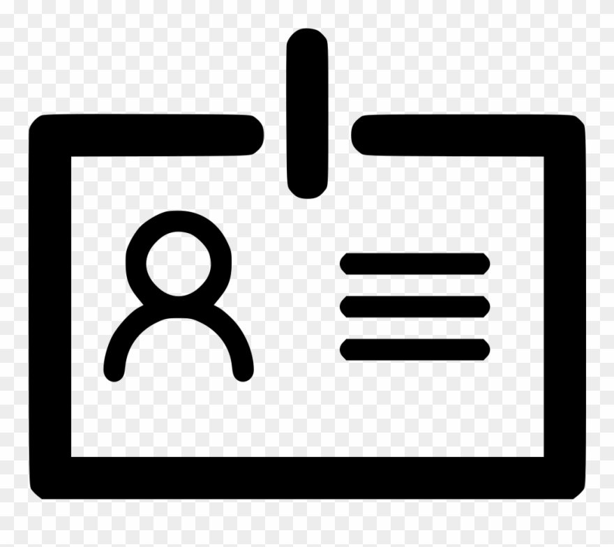 Id Card Comments Clipart