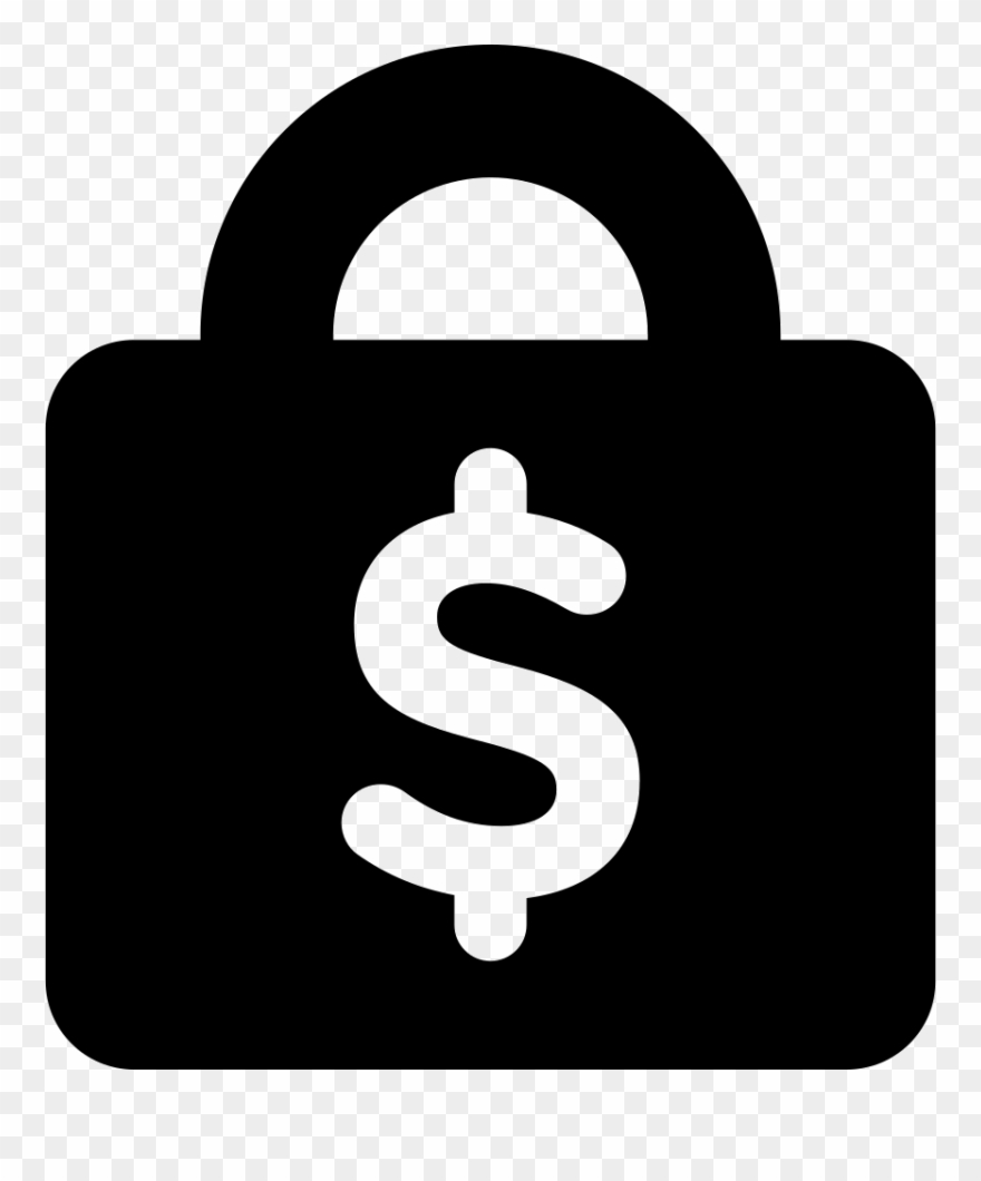 Dollar Sign Suitcase Comments Clipart