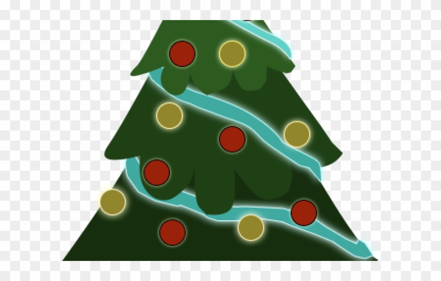 Classy Clipart Christmas Tree - Png Download