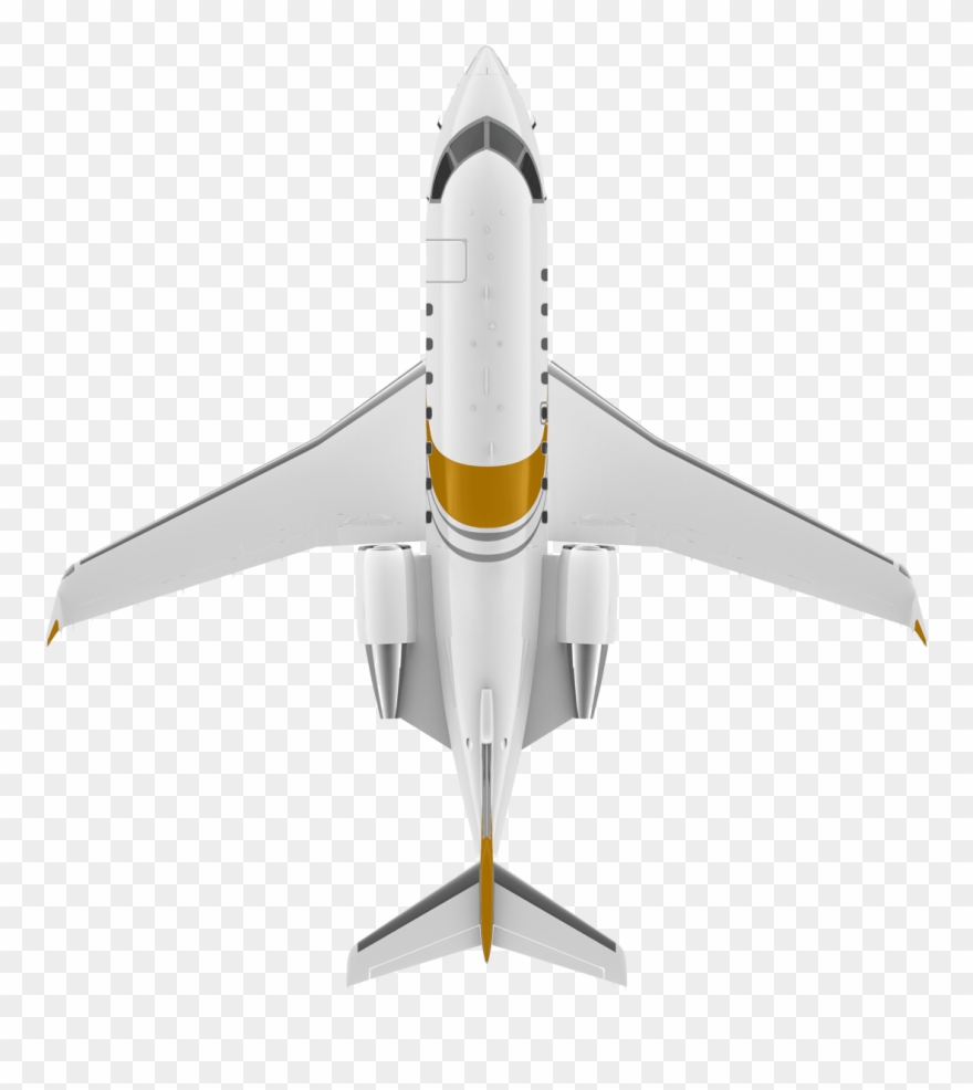 Challenger Bombardier Business Aircraft Clipart