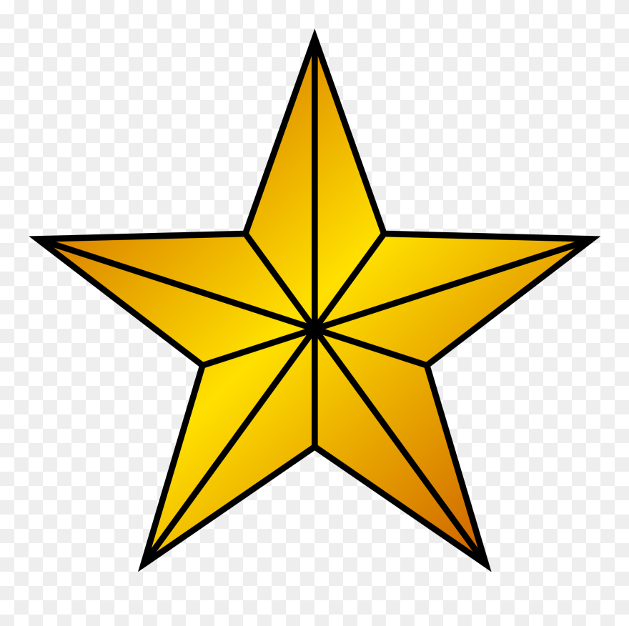 A Gold Star Clipart