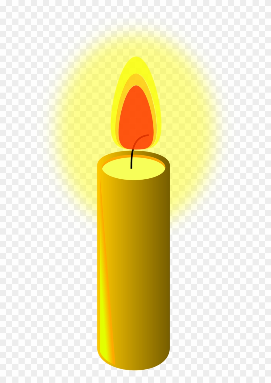 Beeswax Candle Clipart