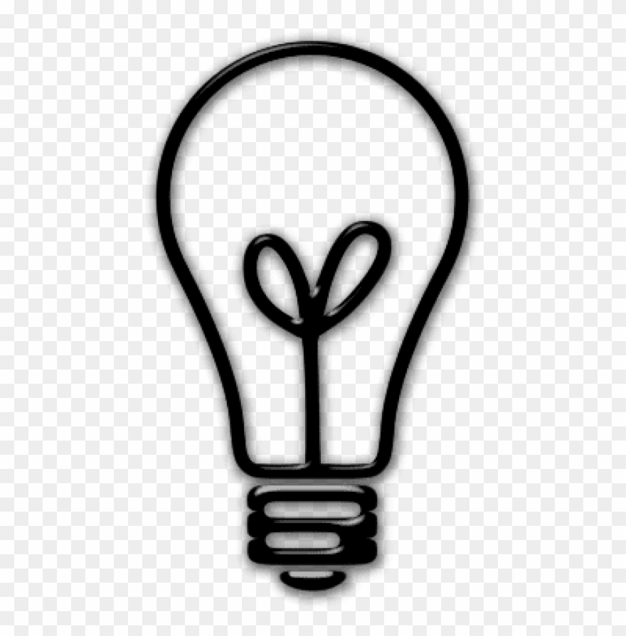 Free Png Download Lightbulb Icon Transparent Background Clipart