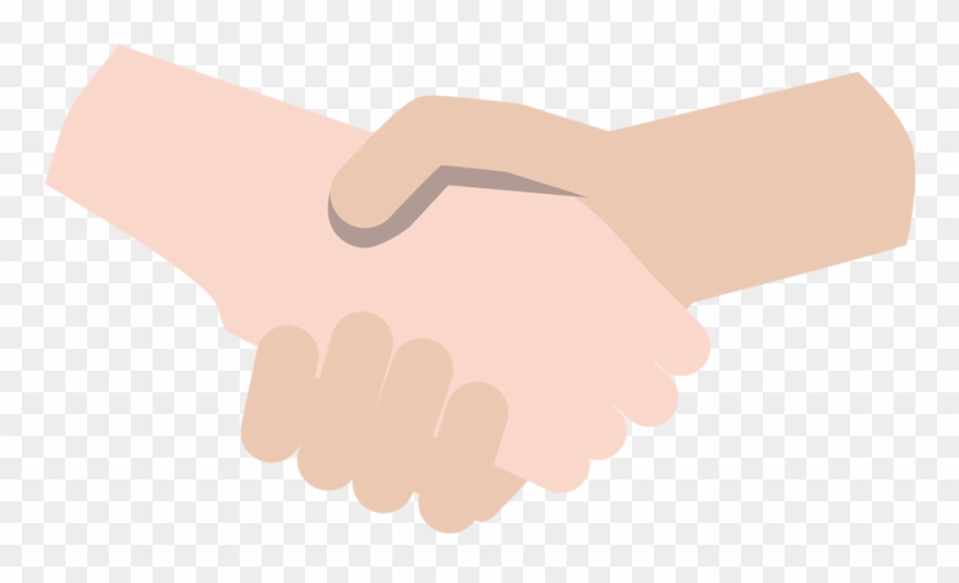 Hand Emoji Clipart Handshake - Png Download