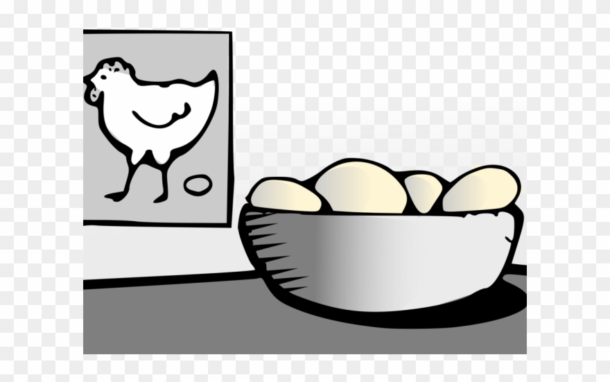 Bowl Clipart Egg - Png Download