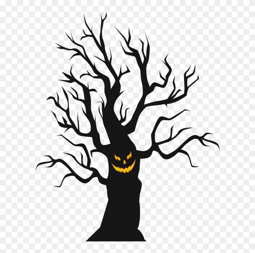 Pin Spooky Tree Clip Art - Png Download