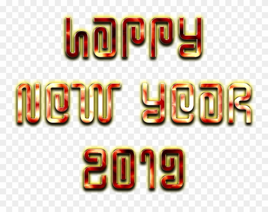 Happy New Year Png 2019 Transparent Free Png Clipart