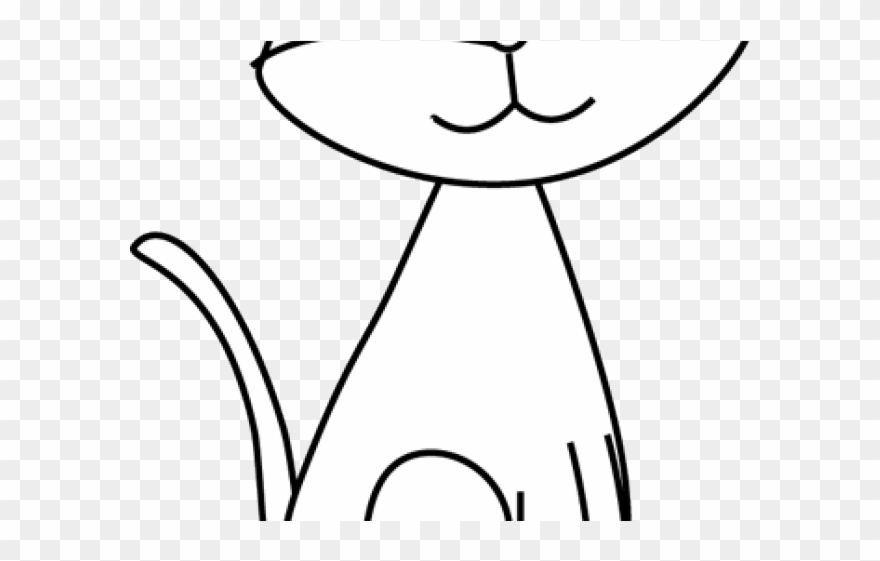 Black Cat Clipart Bow Clipart - Png Download