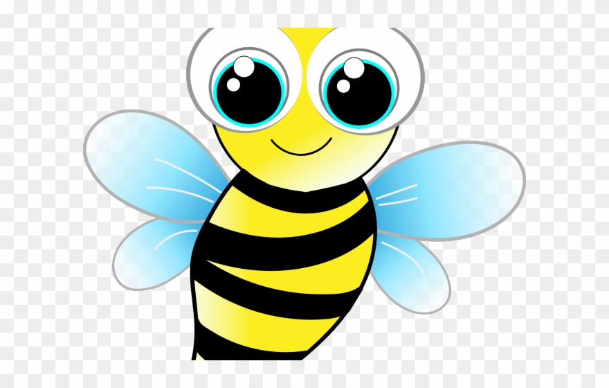 Bumblebee Clipart Friendly Bee - Png Download
