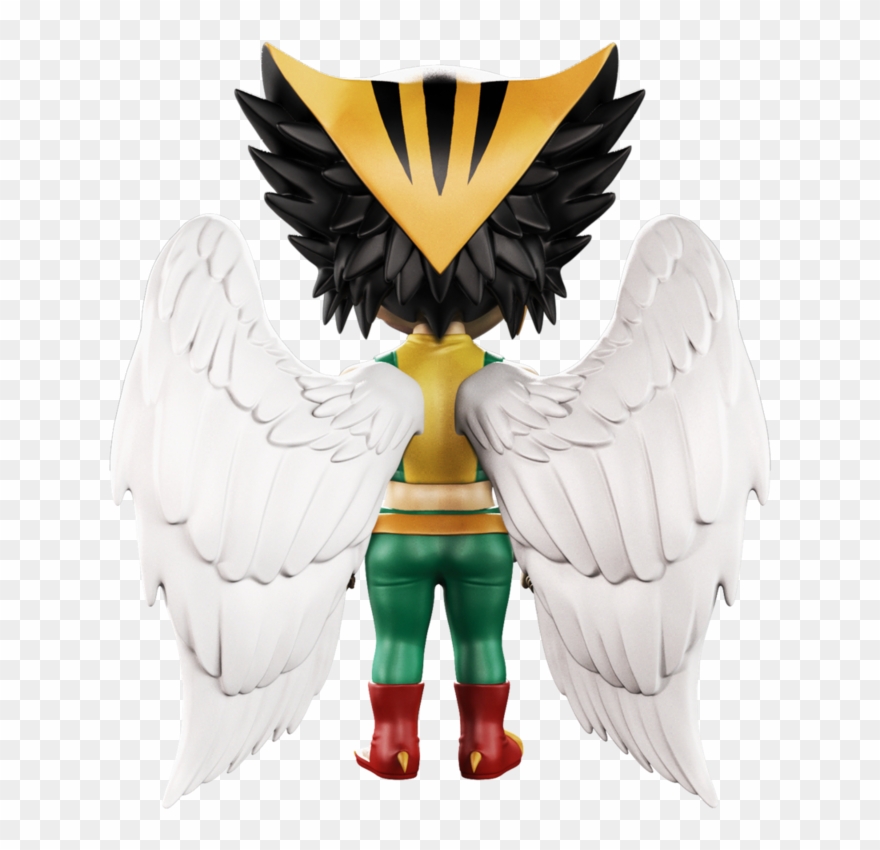Xxray Hawkgirl 4-inch Figure By Mightyjaxx And Jason Clipart