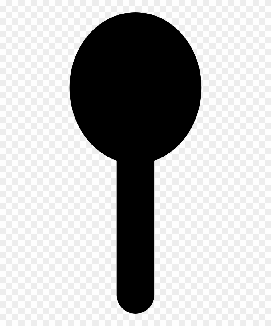Black Shape Of An Object Like A Clipart