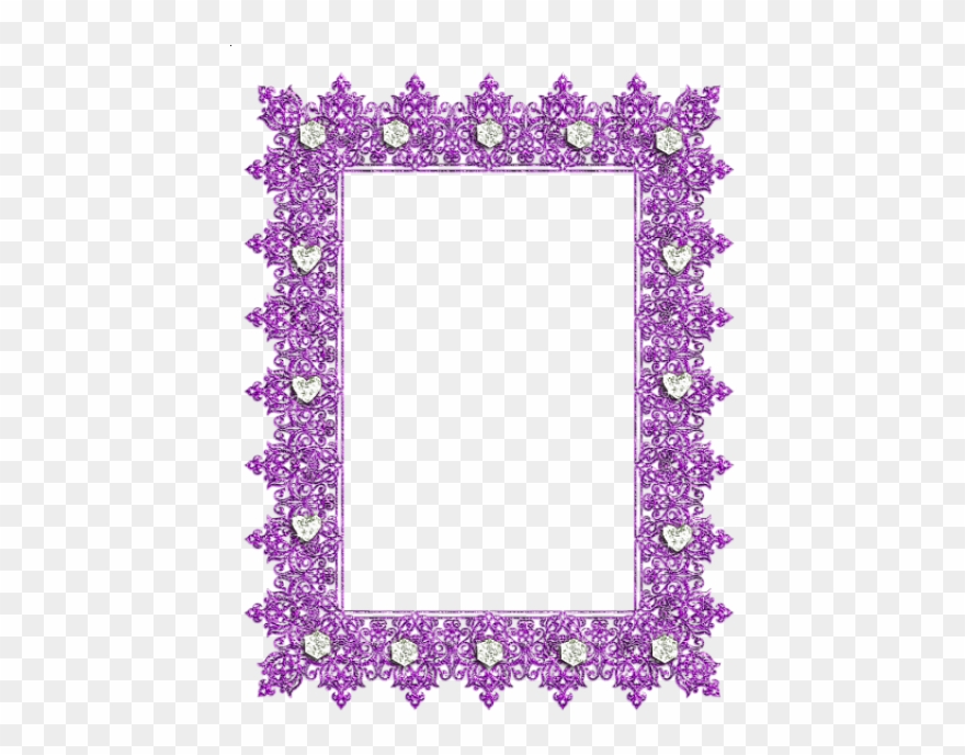 Free Png Best Stock Photos Purple Transparent Frame Clipart