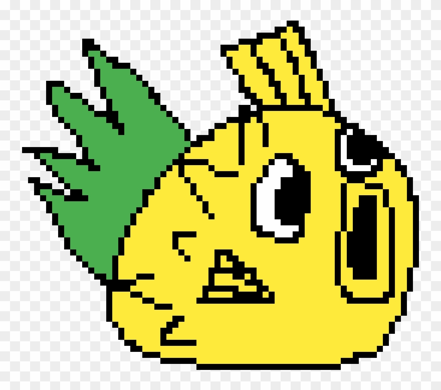 Puffer Pineapple Fish Clipart
