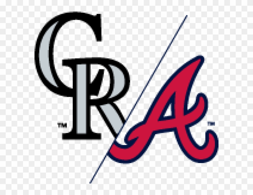 Colorado Rockies At Atlanta Braves Clipart
