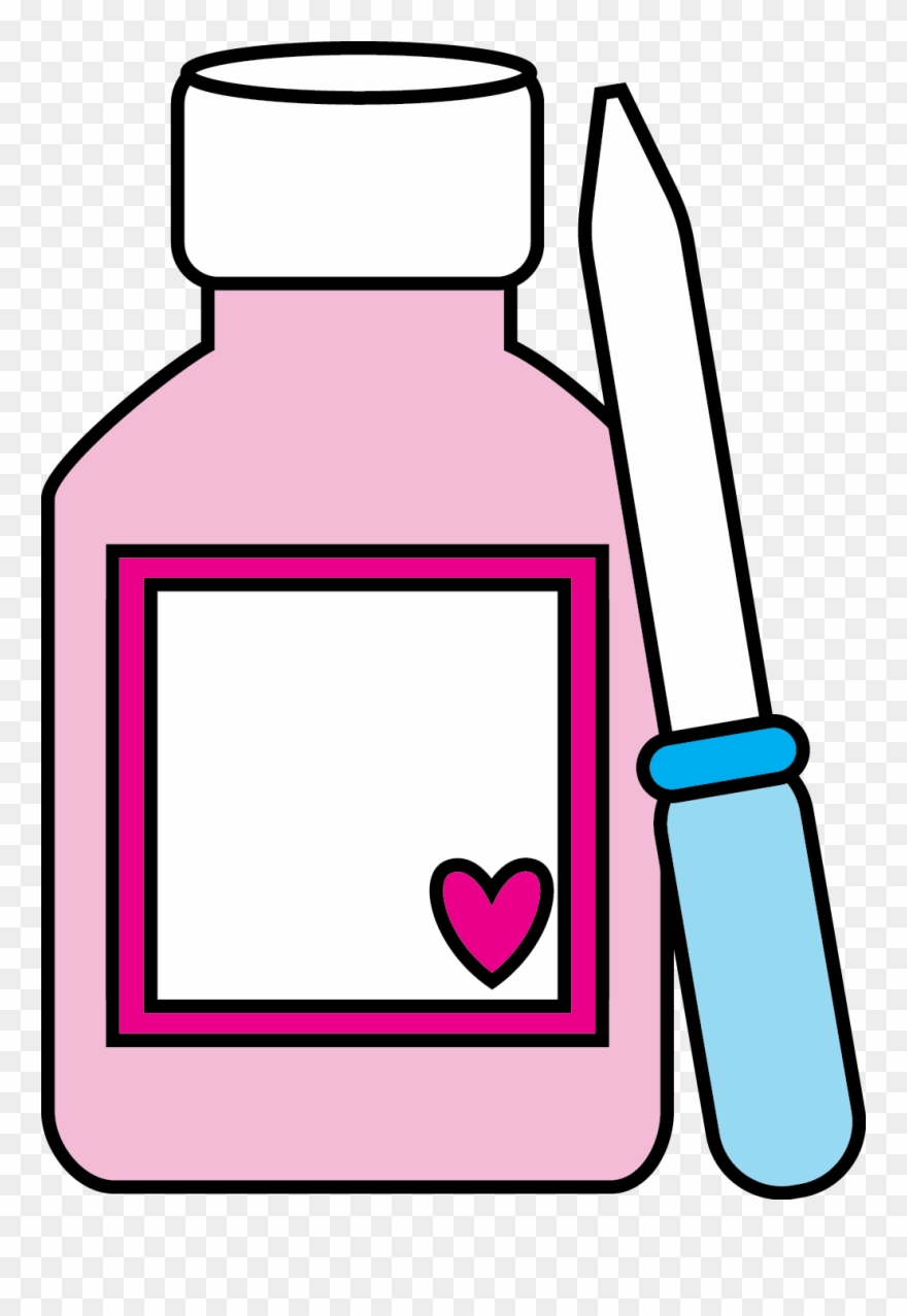 Medicine And Syringe Clipart
