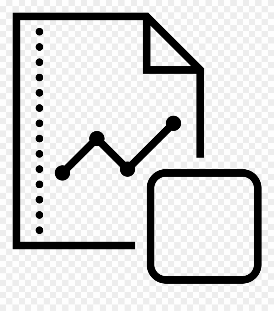 Stop Graph Report Icon Clipart