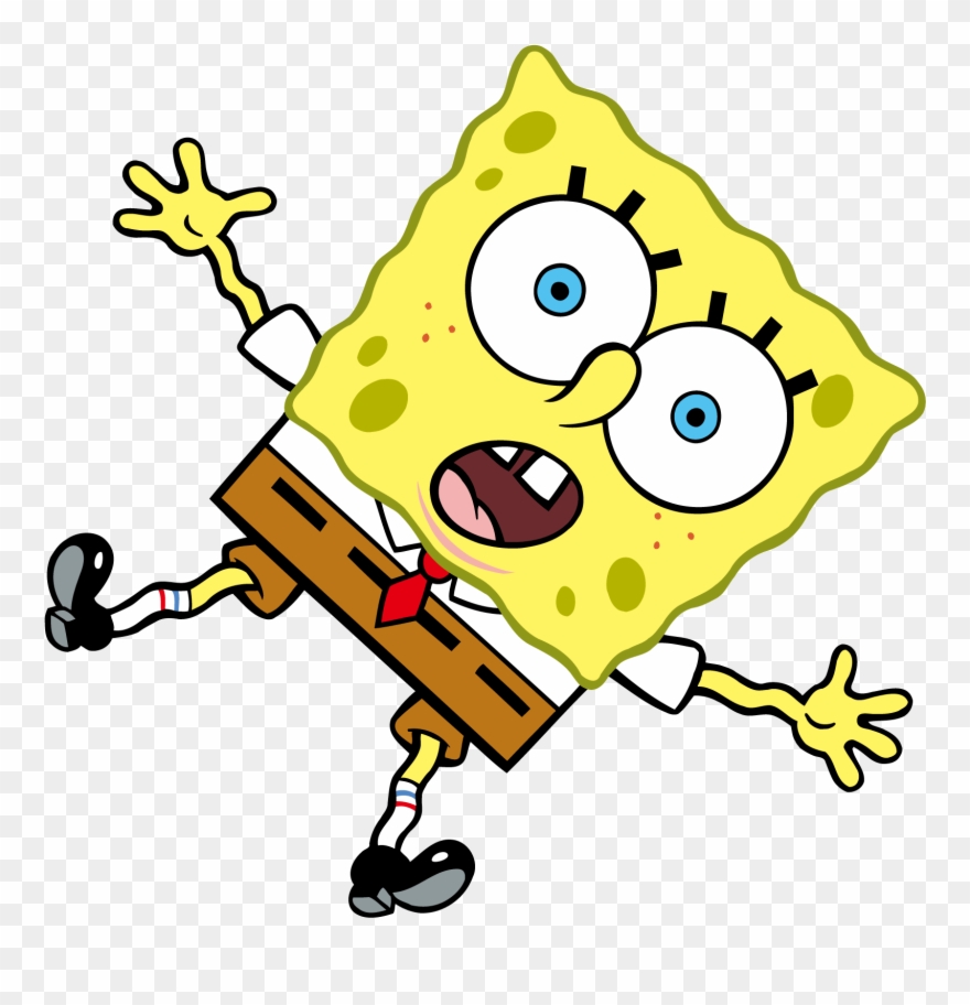 Drawn Cheese Spongebob Squarepants Clipart