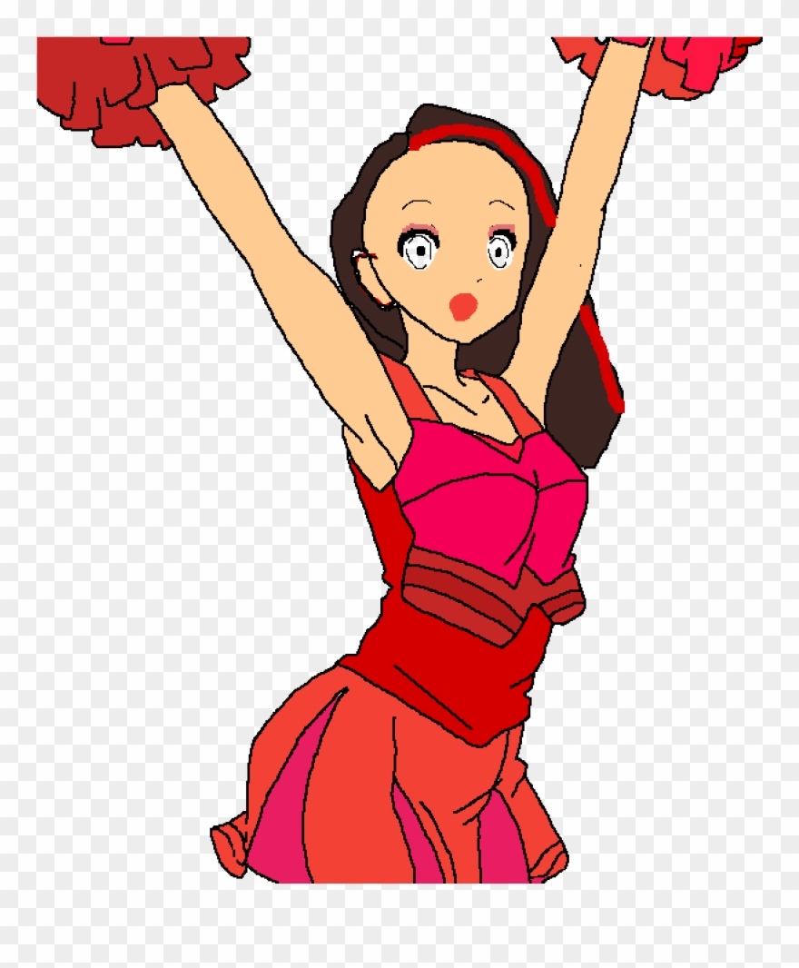 Maria Reynolds As Cheerleader Clipart