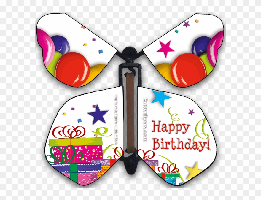 Birthday Butterflyers Fun Happy Birthday Butterfly Clipart