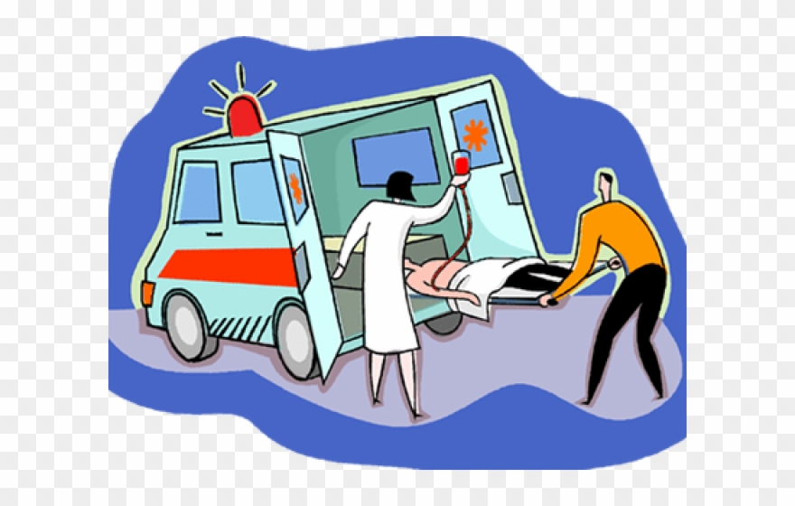 Ambulance Clipart Mewarnai - Png Download