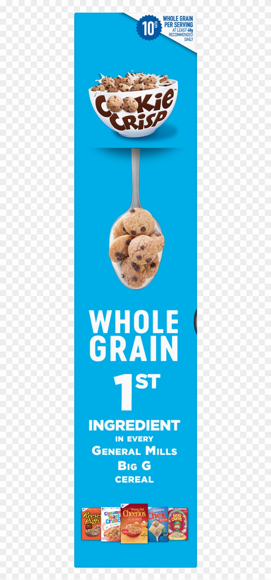 Cookie Crisp Chocolate Chip Cookie Flavored Cereal, Clipart
