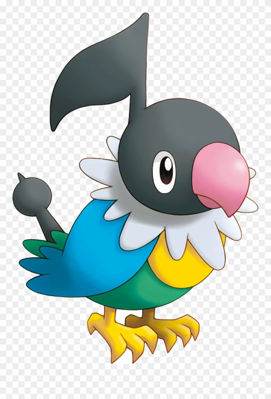 Hello, I'm Chatot, The Guildmaster's Right-hand Pokemon Clipart