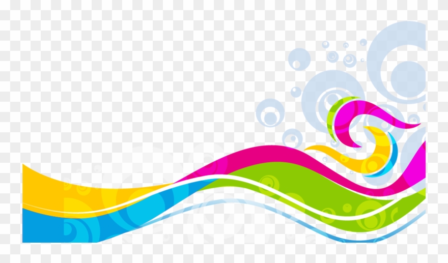 Border Wave Free Clipart Hq - Png Download