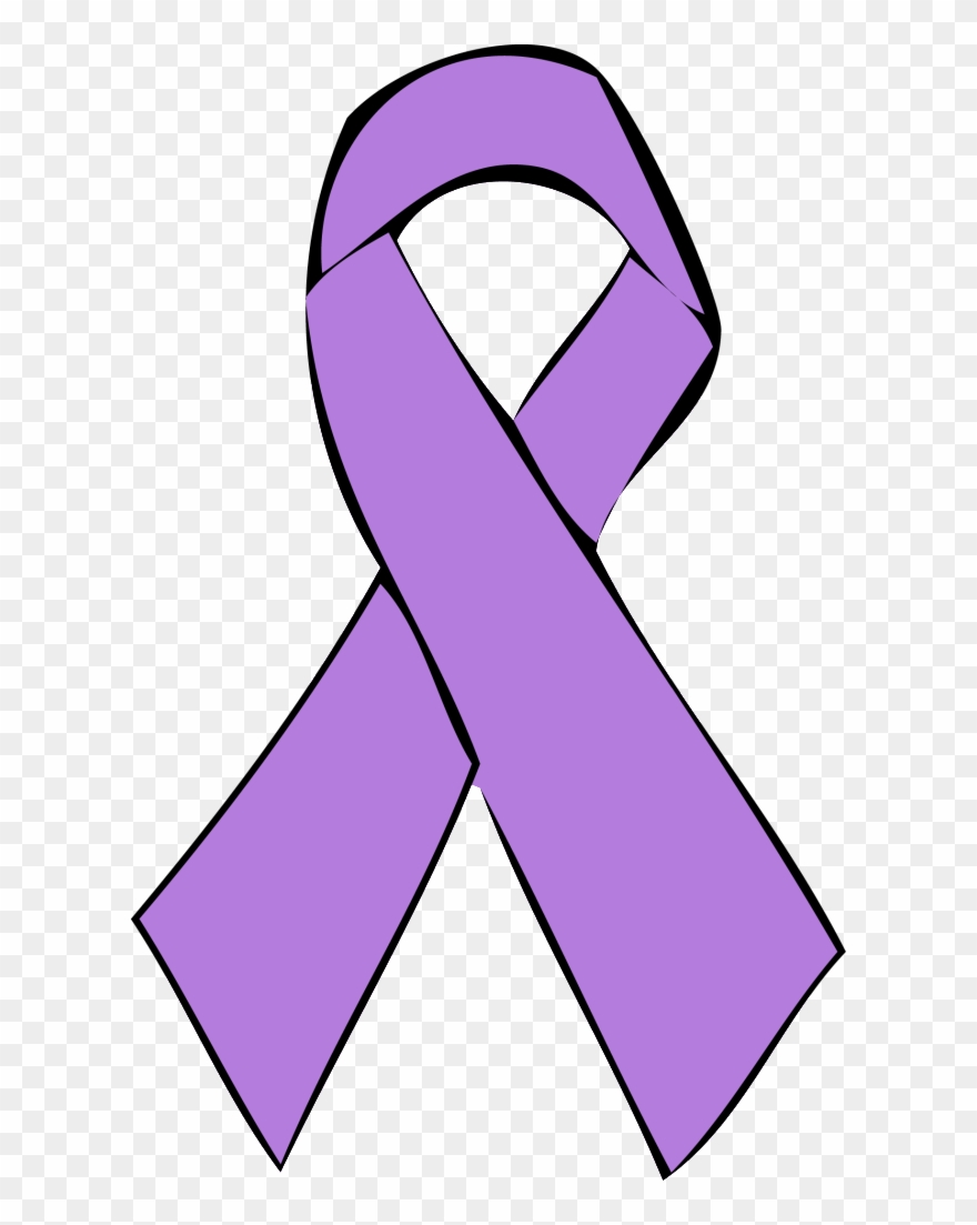 Cancer Ribbon Vector Clipart