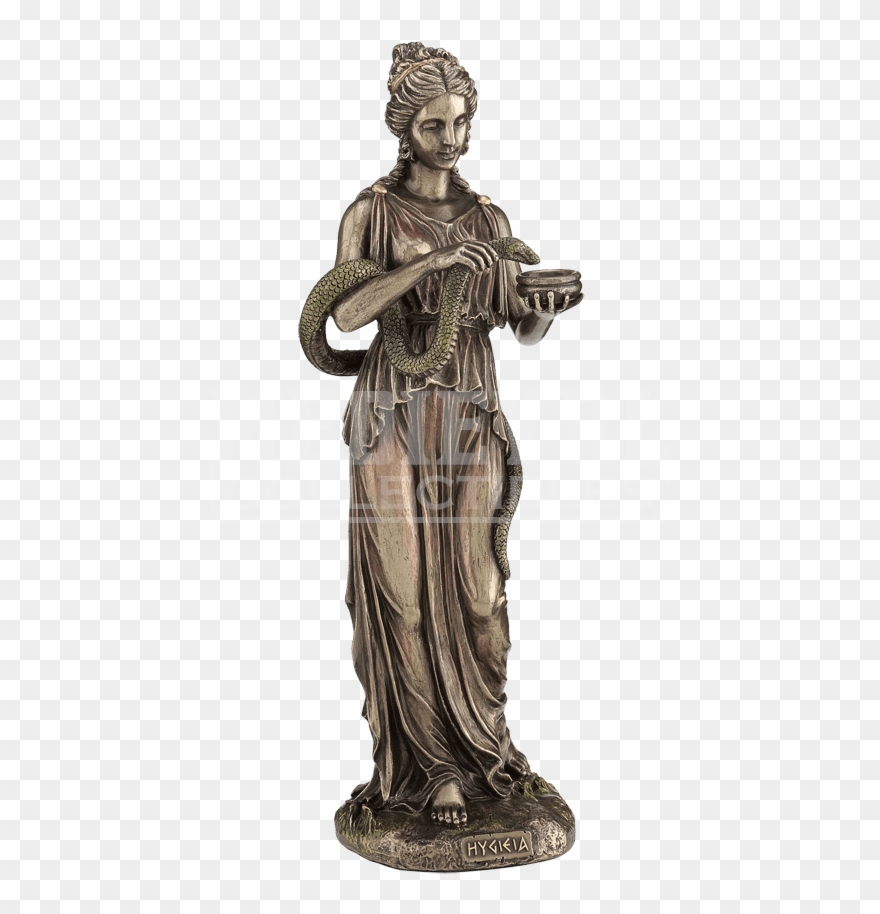 Clip Art Hygieia Statue Wu From - Png Download