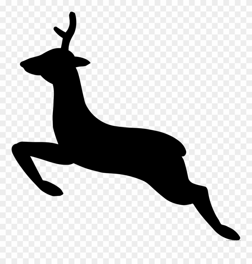 Hunting Clipart Deer Head - Png Download