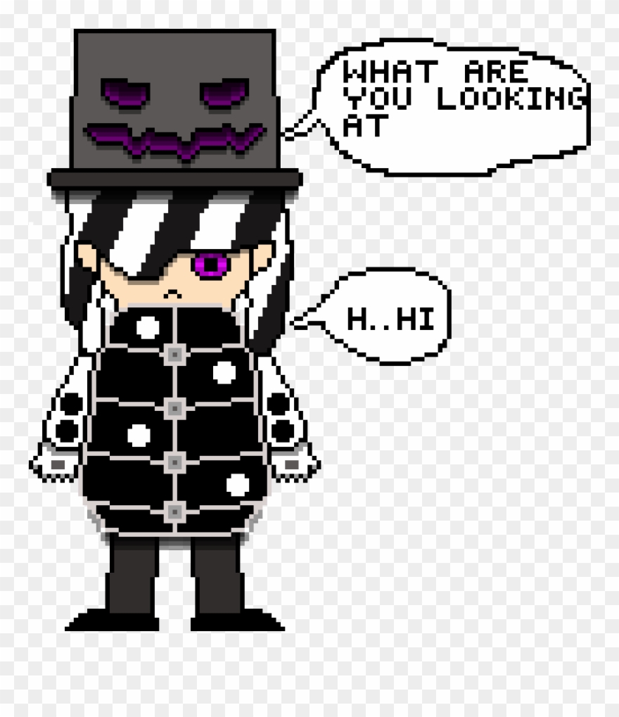 White Glove And Evilhat Clipart